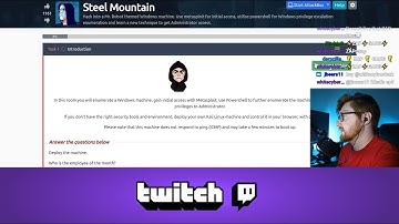 VOD - TryHackMe! Steel Mountain with Metasploit