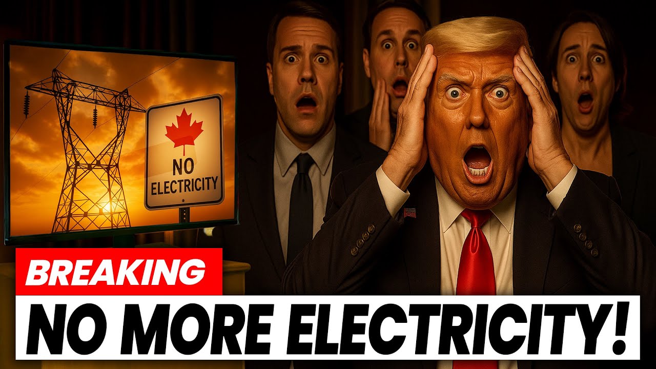 Trump GONE MAD After Canada Cuts Off Electricity Exports to the U.S In Response To Tariffs!