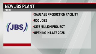 Sausage plant planned for Perry, 500 new jobs to be created