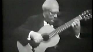 Video thumbnail of "Andres Segovia - Two Pieces"