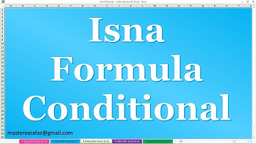 How to Find NA Error using Conditional Formatting ISNA formula in MS Excel 2016
