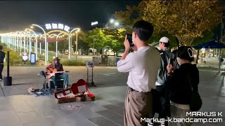 Blues Rock With Looper In South Korea - (Buskers World Cup Gwangju)