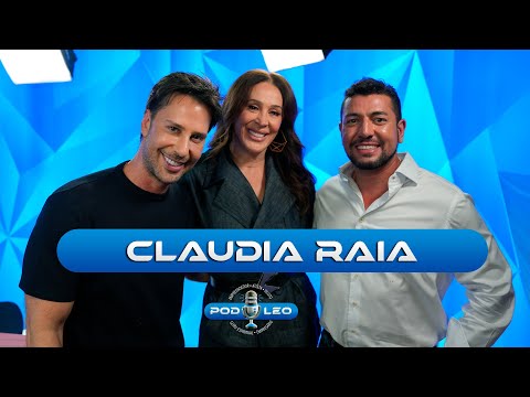 CLAUDIA RAIA (006) | PODLEOTV com Leo Sanchez e Caio Fischer.