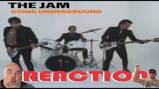 VERY COOL! FIRST TIME HEARING  The Jam - Going Underground  REACTION