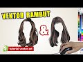 Download Lagu tutorial dan tips vektor rambut panjang dan ikal | vector art corel draw | #vectorart