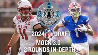 2024 NFL Draft Mock 3.0 | IN-DEPTH 2-Round Mock!