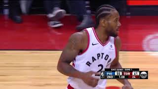 Kawhi Leonard All Game Actions 04/27/2019 Philadelphia 76ers vs Toronto Raptors Highlights