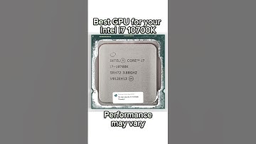 Intel i7 10700K… What should I do next?