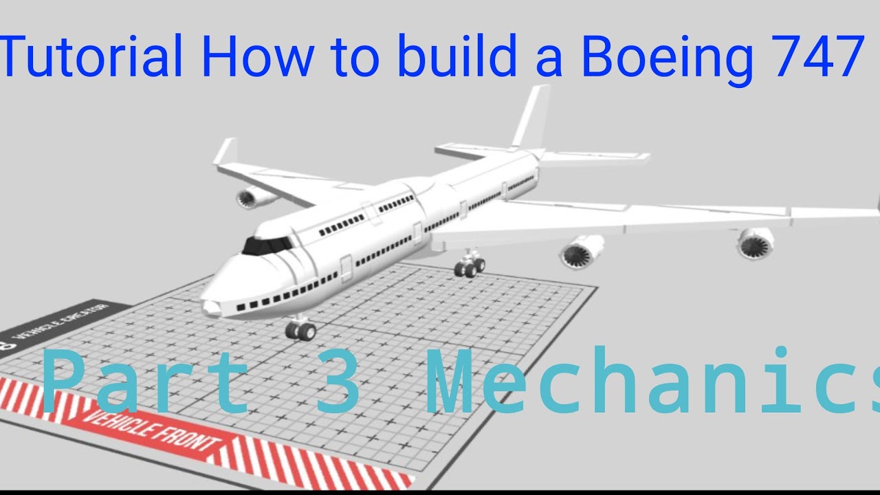 Tutorial How to build a Boeing 747 Part 3 YouTube