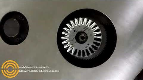 External Rotor Fan Motor Stator Slot Liner Paper Inserting Machine WIND IP 3