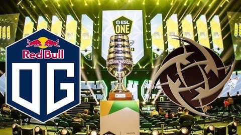 OG vs NiP (Game 2) |ESL One Los Angeles| EU Closed Qualifier, OG RAID BOSS