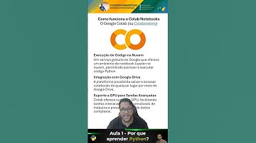 Curso de Python -  Aula 1 - Por que aprender Python? 4 Motivos para aprender Python