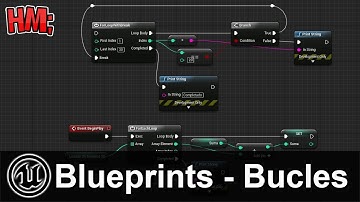 🎓 Tutorial Unreal Engine 4 Español | Bucles o Ciclos For Loop | Biblioteca de Blueprints