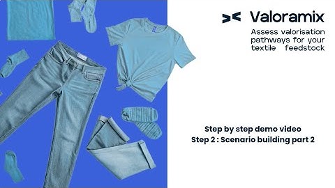 👉Valoramix Demo -  Scenario building  - Part 2
