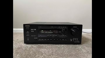 How to Factory Reset Onkyo TX-DS676 5.1 Home Theater Surround Receiver