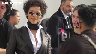 Taylor Russell Paris Fashion Week 1 October 2025 Show Dior