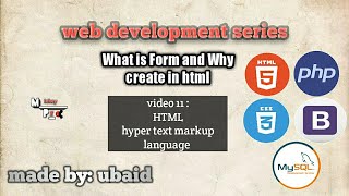 video 11 || What is Form and why create in html || full web development  course for beginners