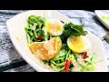 Tasty Quail Egg Salad with Garden-Fresh Ingredients     溏心鹌鹑蛋生菜橘子沙拉（生财大吉沙拉）2022小五食堂在此祝大家新年快乐！