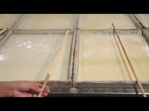 豆皮-台灣美食│How to Make Tofu Skin -Taiwanese Food