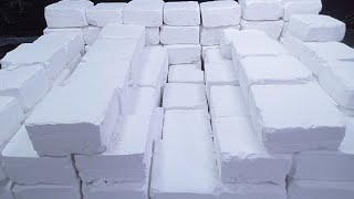 96 Màss Crush Extra soft white gymchalk fluffy + buttery × Powdery | oddlysatisfying | ASMR  screenshot 2