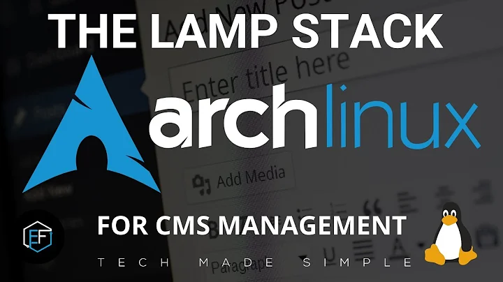 Arch Linux: The LAMP stack