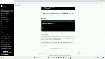 for loop with iterator python