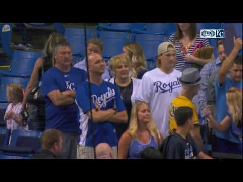 Matt Strahm gets his first Salvy Splash - YouTube FOX Sports Kansas City
