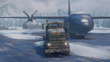 Snowrunner - Alaska North port - discovering all watchtowers