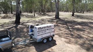 #BurninRods Mobile Welding Trailer Setup