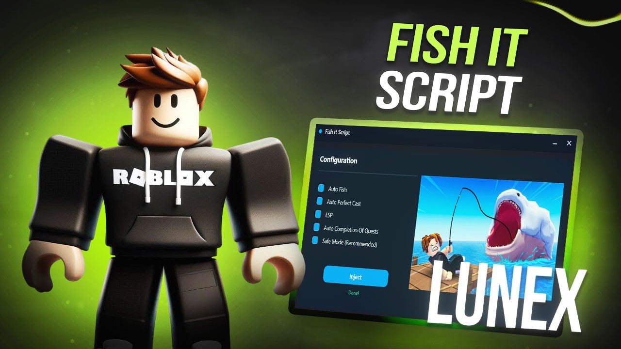 Скрипт FISH IT [Обновление 2025] | Roblox x FISH IT [Меню] | Лучший автоматический фарм и быстрая...