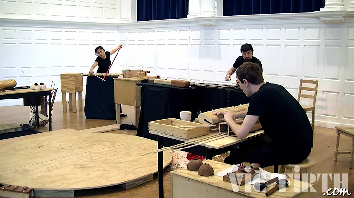 Yale Percussion Group Performs Mauricio Kagel's "Dressur"