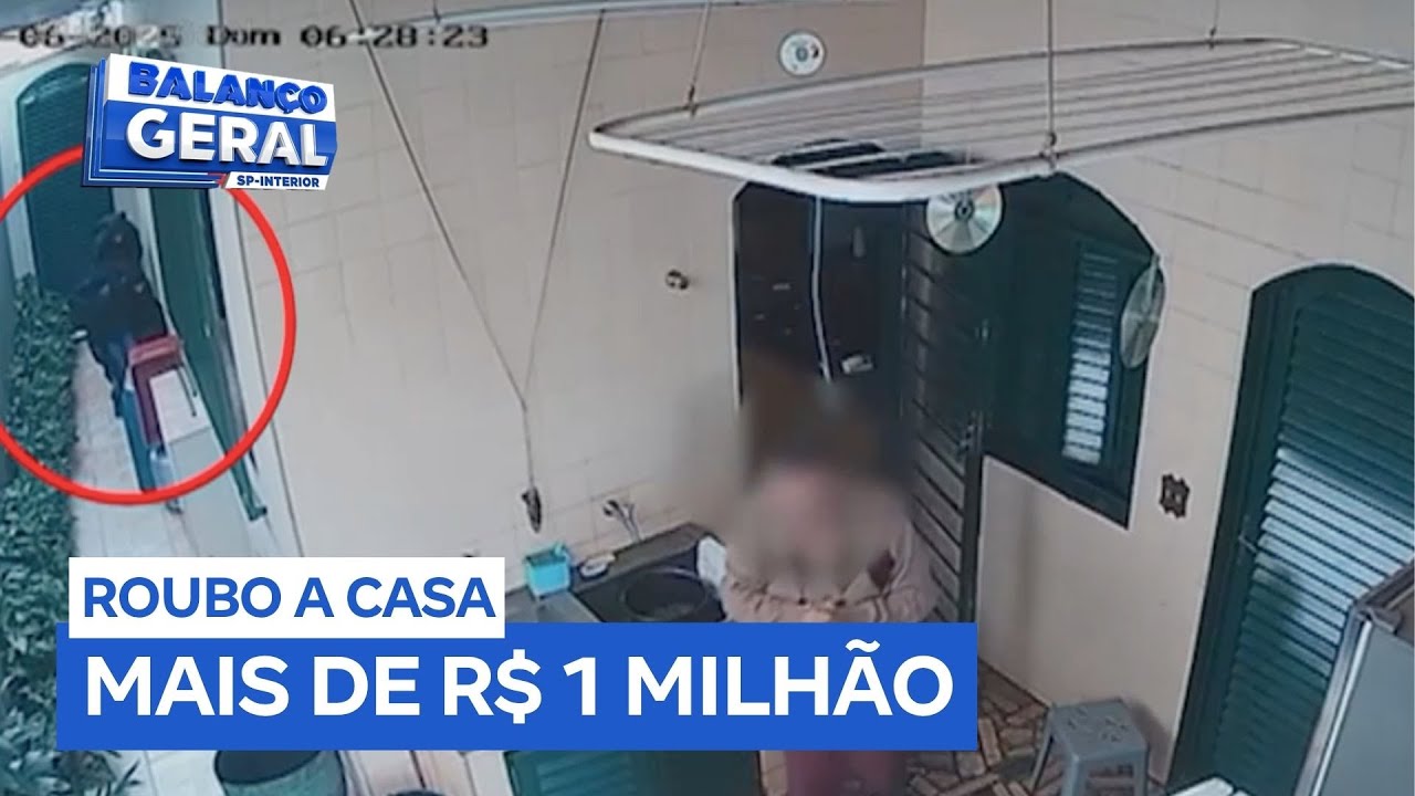 Bandidos invadem casa e roubam mais de R$ 1 milhão em joias e dinheiro