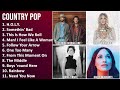 COUNTRY POP Mix - Florida Georgia Line, Carrie Underwood, Shania Twain, Kacey Musgraves - H.O.L....