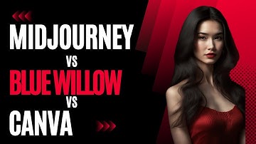 Ai image generator: Midjourney vs Blue Willow vs Canva