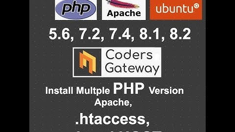 Install Multiple PHP Versions run parallel USING .htaccess / separate VIRTUAL HOST for each, Ubuntu