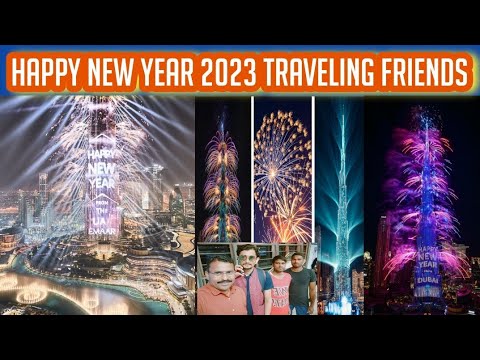 Welcome to New Year 2023 at Burj khalifa: Dubai puts on Thrilling Fireworks Show at Burj Khalifa