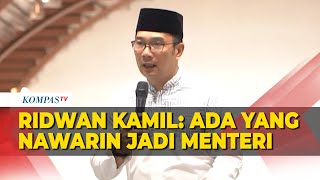 4 Karir Politik Ridwan Kamil Usai Selesai Tugas di September Mendatang