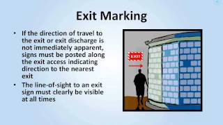 Exit Routes, Emergency Action Plans, Fire Prevention Plans, and Fire Protection