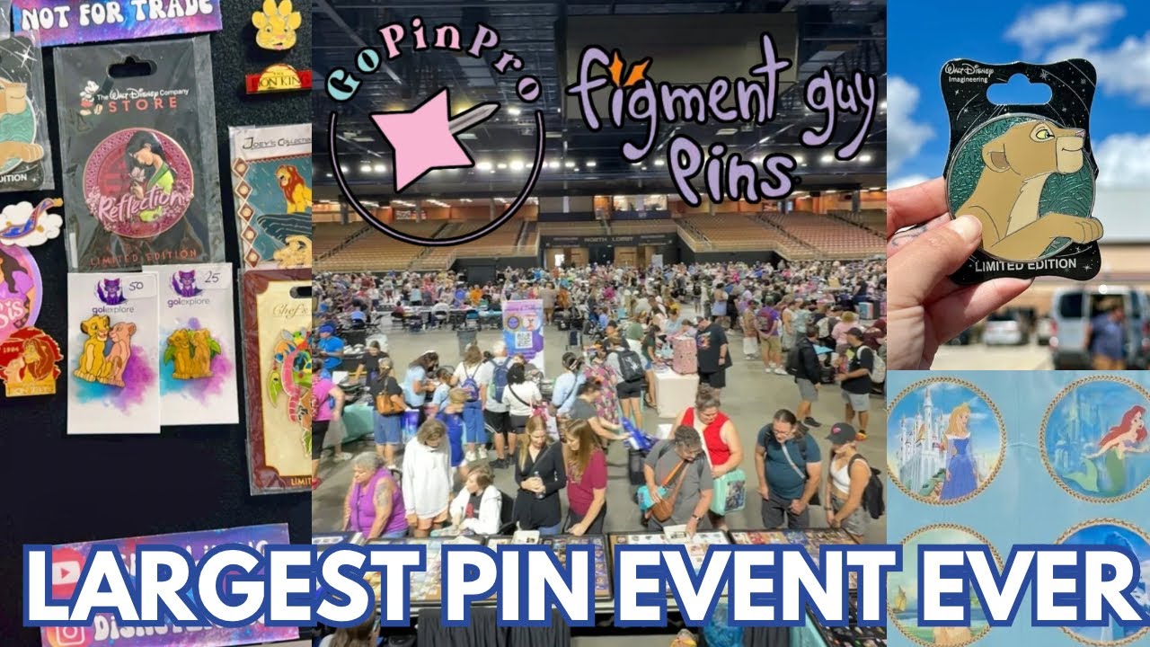 Disney 25 Years Pin Event Finale | LARGEST Pin Event Ever | Disney Pin Trading at an ARENA! 