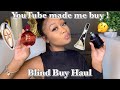 BLIND BUY PERFUME HAUL 2020 | YOUTUBE MADE ME BUY PERFUME | THIERRY MUGLER JIMMY CHOO & MORE