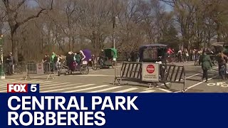 NYPD investigating string of knifepoint robberies near Central Park