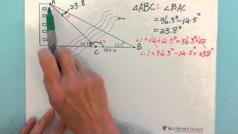 Algebra: Word Problems: Solving Trigonometry Problems (2)