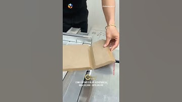 Gia công đồ gỗ công nghiệp tiện dụng chính xác bằng máy cưa bàn trượt JT 9 #short