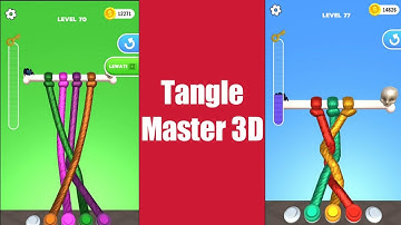 Tangle Master 3D All Level Solution | Running Play 1-30