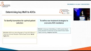 SABCS 2024: Molecular determinants of therapeutic response  and resistance