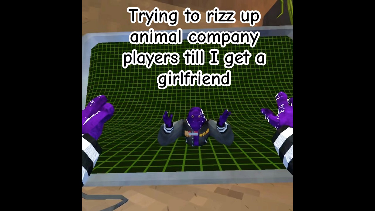 Aniaml Rizz Trying to rizz up animal company players till I get a girlfriend # ...