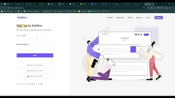 additor.io | User Onboarding Flow & Dashboard Walkthrough | Saas Inspiration | @saaslik