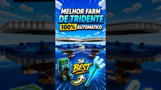 ULTIMATE Farm de TRIDENTE 100% AUTOMÁTICA no Minecraft
