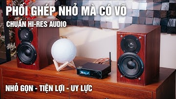 BỘ DÀN NGHE NHẠC NHỎ GỌN CHUẨN HI-RES AUDIO TRONG TẦM GIÁ 10TR | AIYIMA A80 + KENWOOD LS K901-M