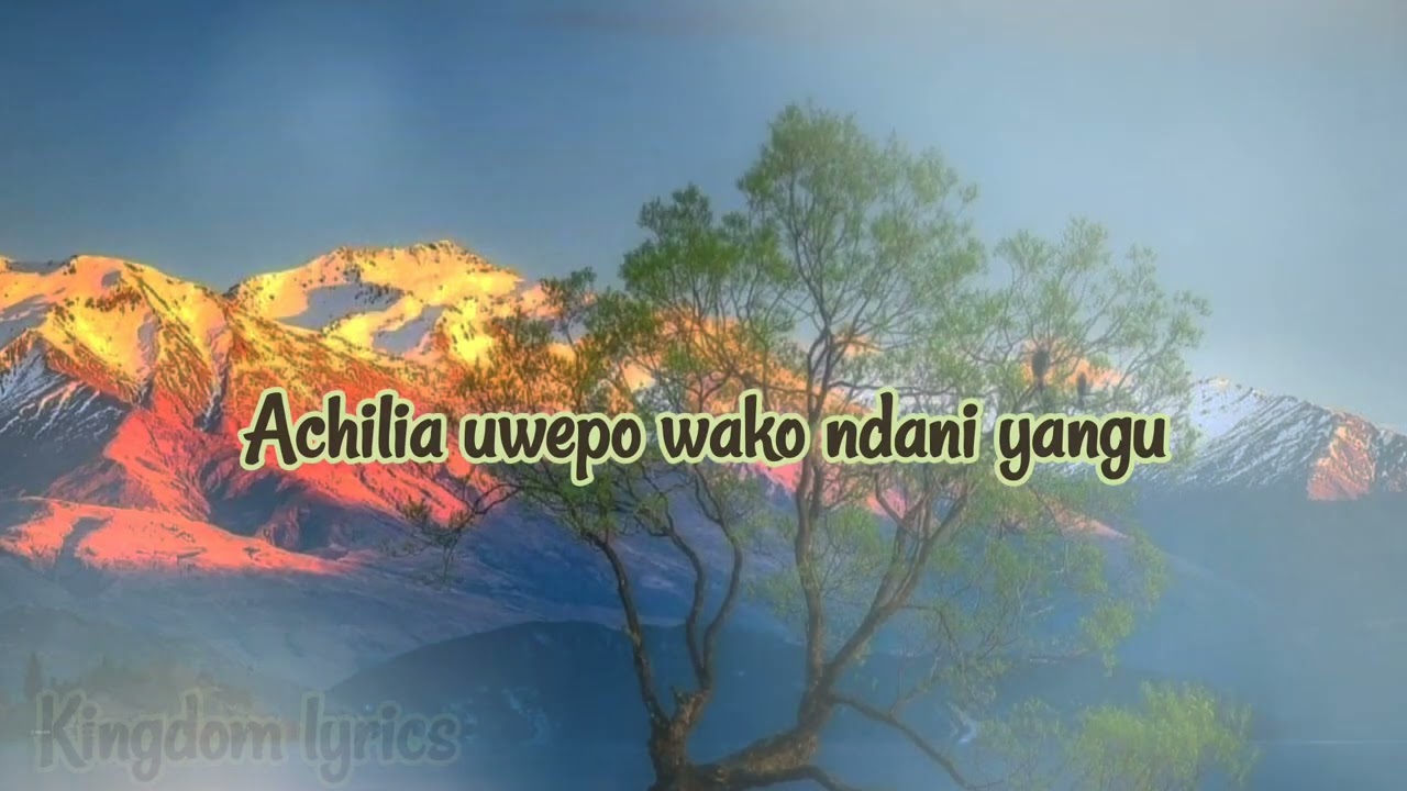 KIBALI lyrics byFlorence Andenyi